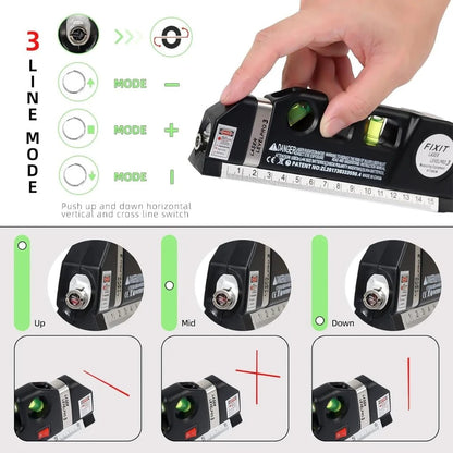 Laser Level Measuring Tape